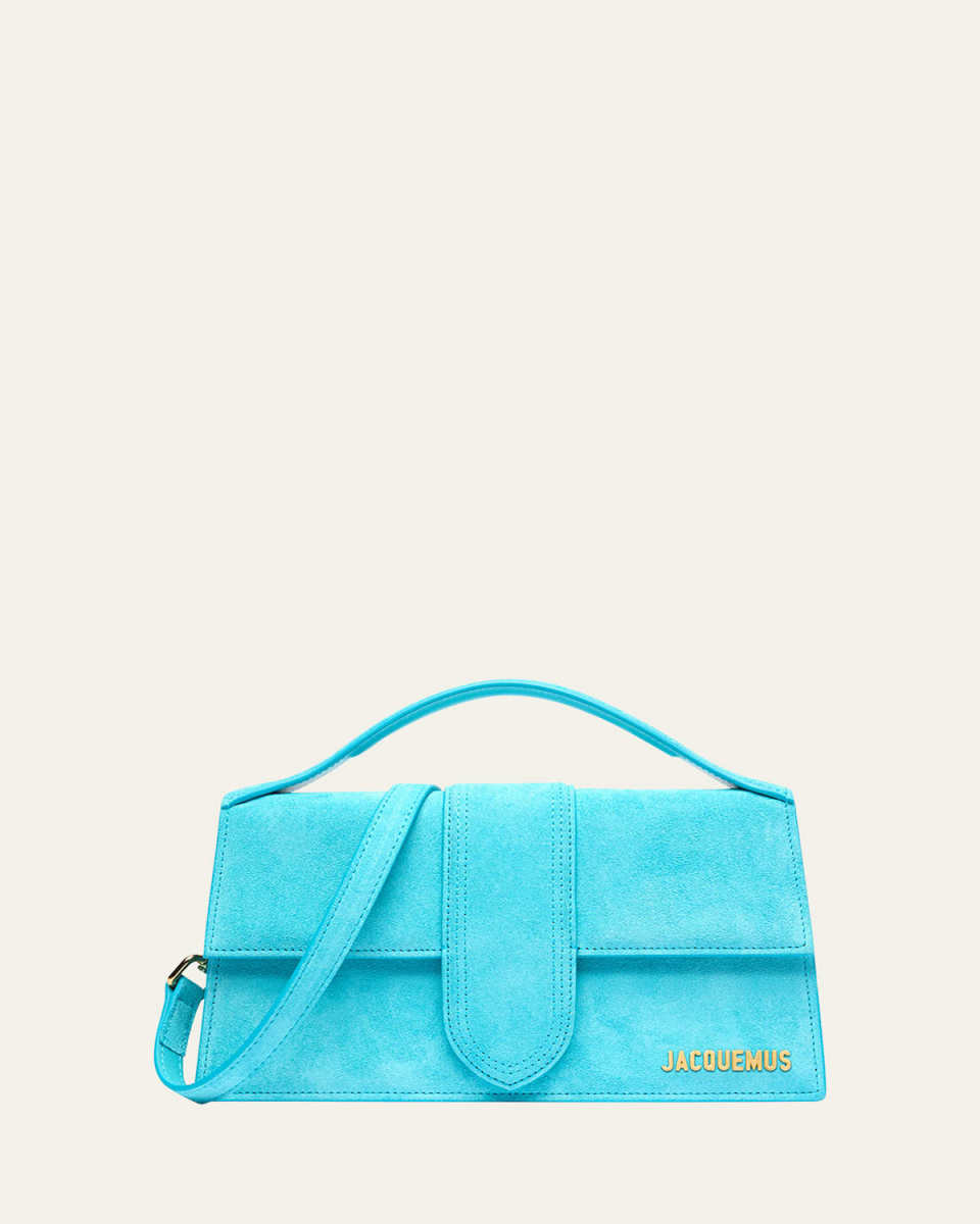 Le Grand Bambino Suede Crossbody Bag